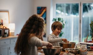 memasak bersama anak 3