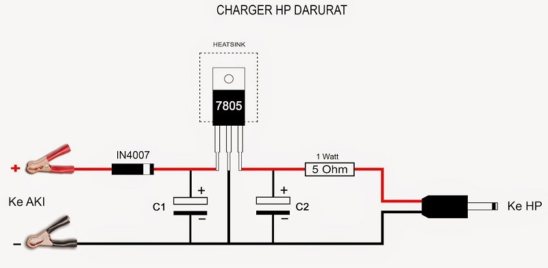 Cara Membuat Charger Baterai HP Sederhana dan Mudah