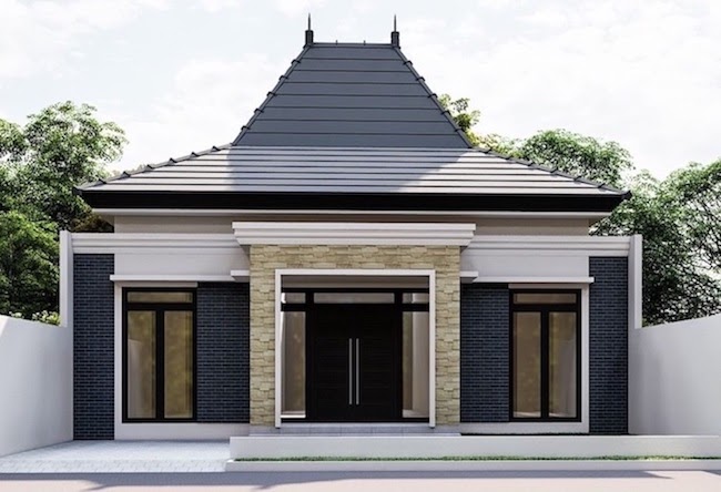 Rumah Jawa Klasik Modern