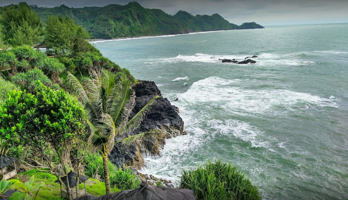 Pantai wisata Pantai Menganti kebumen