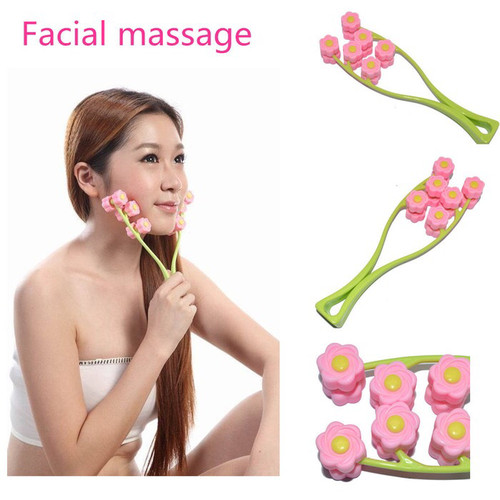 Flower Face-Up Roller Facial Massage