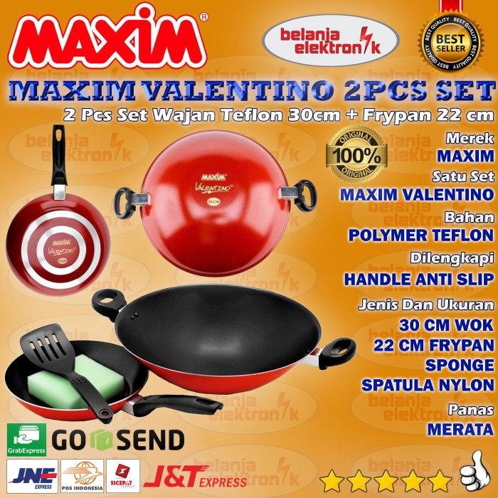 Frying Pan Set Maxim Valentino 2pcs