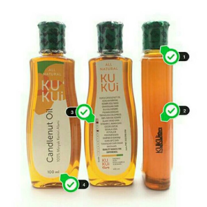 Minyak Kemiri KUKUi Candlenut Oil