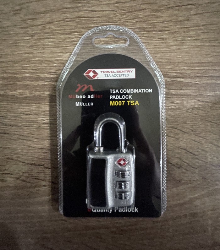 Muller TSA Combination Padlock M007 TSA