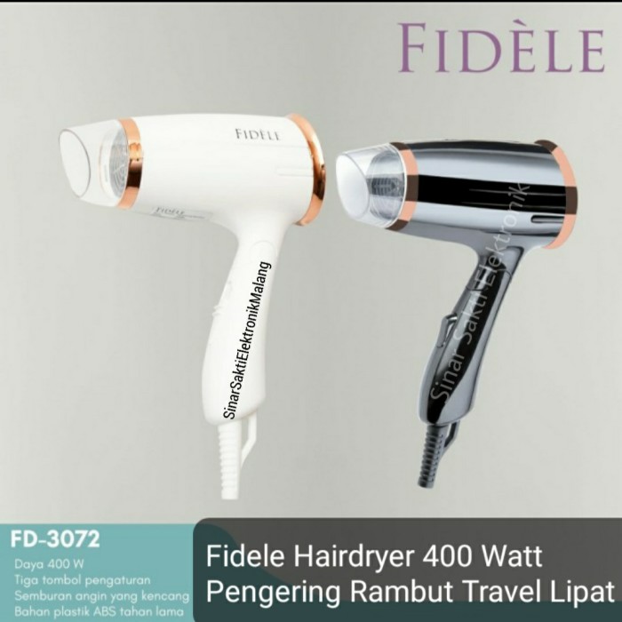 Fidele Hair Dryer FD 3072