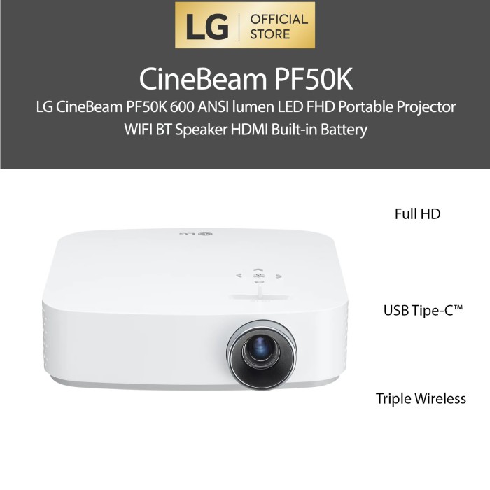 LG CineBeam PF50K