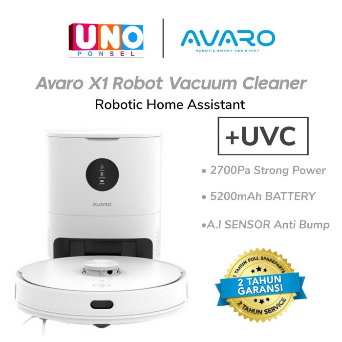 AVAROX1 +UVC Robotic Home Assistant