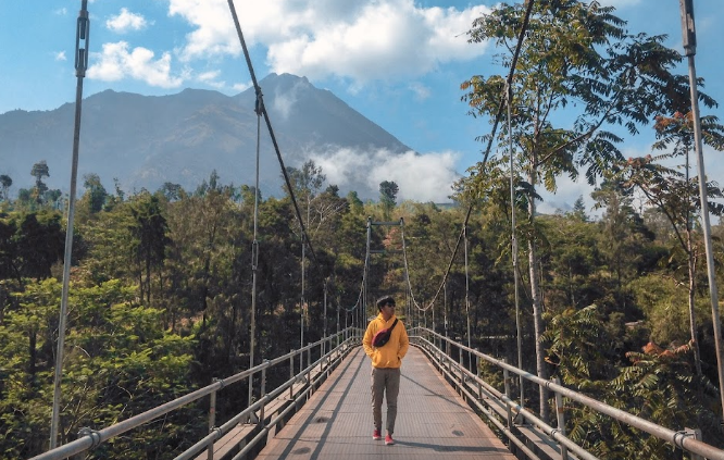 Jembatan Gantung di Boyolali