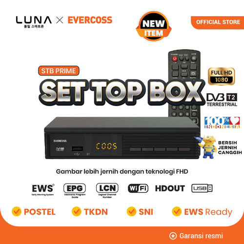 Set Top Box (STB) Luna Luna X Evercoss