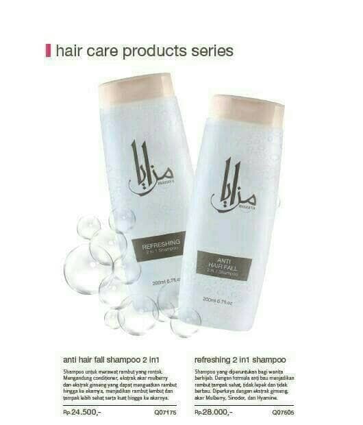 Shampoo Mazaya 2in1 Shampoo Anti Hair Fall