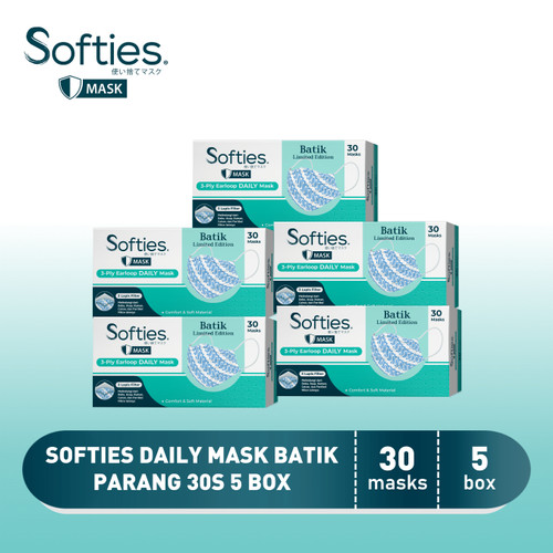 Softex Indonesia Softies Daily Mask Batik Parang