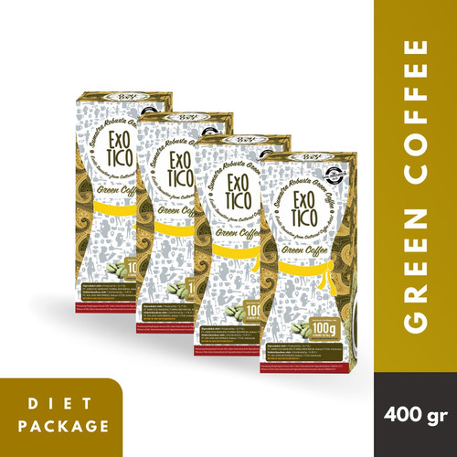 Kopi Diet Sumatra Green Coffee Instant Exotico