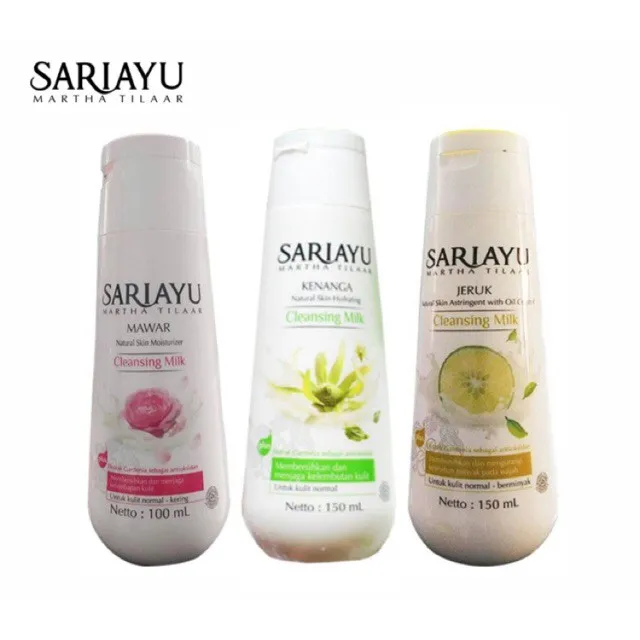 Martina Berto Sariayu Mawar Cleansing Milk