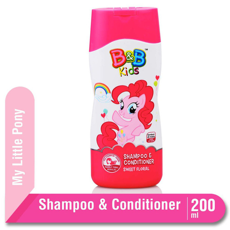 B&B Kids Shampoo & Conditioner – Sweet Floral (200 ml)