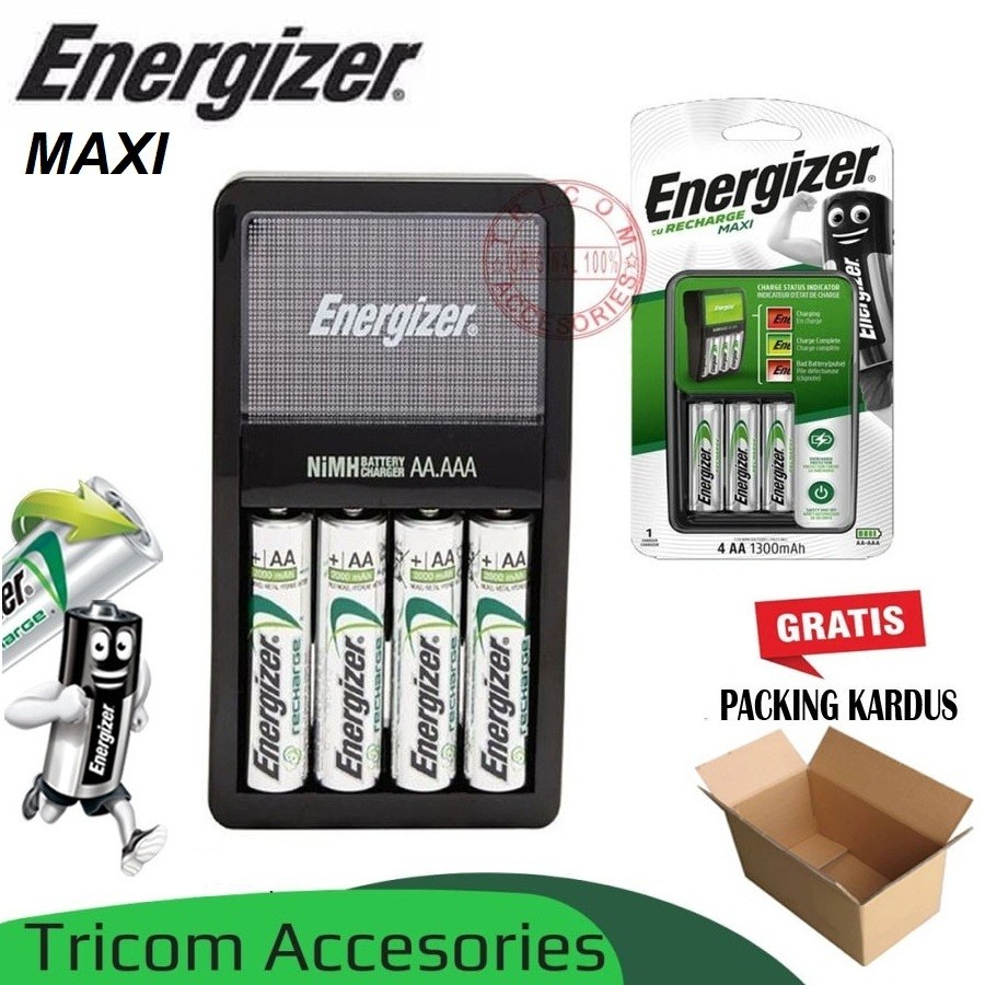 Baterai Energizer Recharge Maxi AA