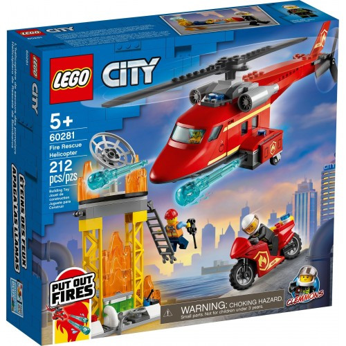 LEGO City Fire Rescue Helicopter