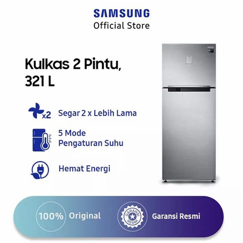 Samsung Kulkas 2 Pintu 321 L RT32K5032S8/SE