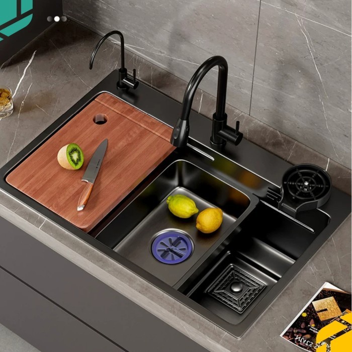 Soru Set Kitchen Sink Stainless Steel SUS304