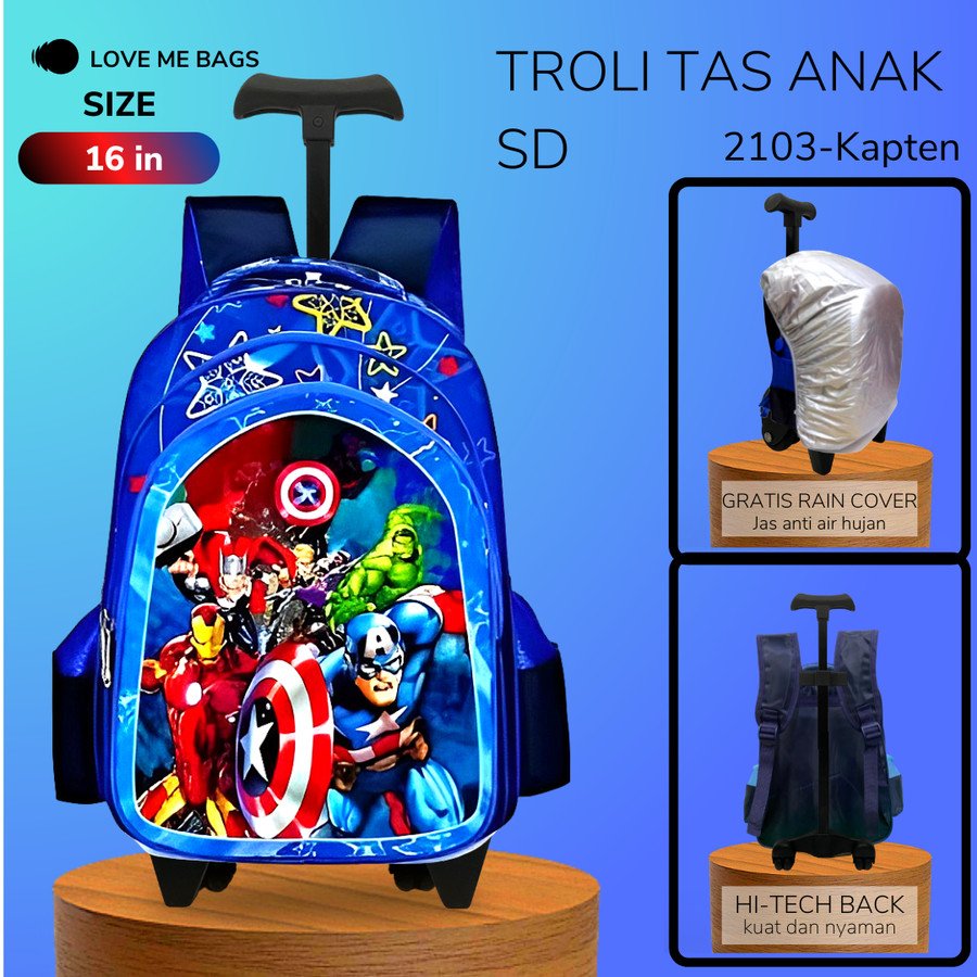 Tas Troli Anak 2 Roda